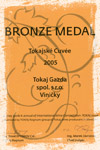 Brondzová medaila na medzinárodnej súťaži vín